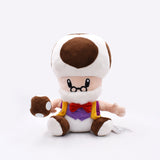 Super Mario Toad Mushroom Old Man Plush Toy Soft Stuffed Doll Birthday Holiday Gifts