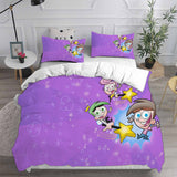 The Fairly OddParents Bedding Sets Duvet Cover Halloween Cosplay Comforter Sets