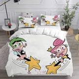 The Fairly OddParents Bedding Sets Duvet Cover Halloween Cosplay Comforter Sets