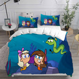 The Fairly OddParents Bedding Sets Duvet Cover Halloween Cosplay Comforter Sets