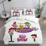 The Fairly OddParents Bedding Sets Duvet Cover Halloween Cosplay Comforter Sets