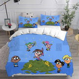 The Fairly OddParents Bedding Sets Duvet Cover Halloween Cosplay Comforter Sets