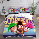 The Fairly OddParents Bedding Sets Duvet Cover Halloween Cosplay Comforter Sets