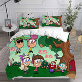 The Fairly OddParents Bedding Sets Duvet Cover Halloween Cosplay Comforter Sets