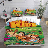 The Flintstones Bedding Sets Bed Quilt Cover Pillow Case Halloween Cosplay Comforter Sets