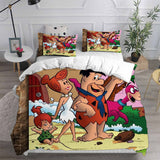 The Flintstones Bedding Sets Duvet Cover Halloween Cosplay Comforter Sets