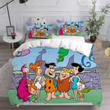 The Flintstones Bedding Sets Duvet Cover Halloween Cosplay Comforter Sets