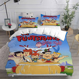 The Flintstones Bedding Sets Duvet Cover Halloween Cosplay Comforter Sets