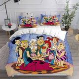 The Flintstones Bedding Sets Duvet Cover Halloween Cosplay Comforter Sets