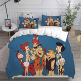 The Flintstones Bedding Sets Duvet Cover Halloween Cosplay Comforter Sets