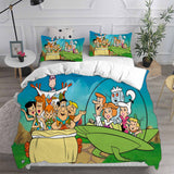 The Flintstones Bedding Sets Duvet Cover Halloween Cosplay Comforter Sets