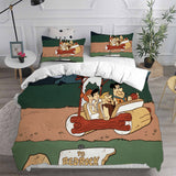 The Flintstones Bedding Sets Duvet Cover Halloween Cosplay Comforter Sets