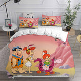 The Flintstones Bedding Sets Duvet Cover Halloween Cosplay Comforter Sets