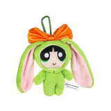 The Powerpuff Girls Pendant Blossom Buttercup Bubbles Plush Toy Stuffed Doll Backpack Bag Keychain Accessories