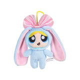 The Powerpuff Girls Pendant Blossom Buttercup Bubbles Plush Toy Stuffed Doll Backpack Bag Keychain Accessories