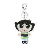 The Powerpuff Girls Pendant Blossom Buttercup Bubbles Plush Toy Stuffed Doll Backpack Bag Keychain Accessories