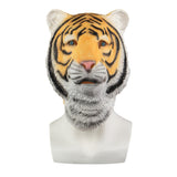 Animal Mask Cosplay Tiger Yellow Mask Animals Tigers Masks Masquerade Halloween Party Funny Dressed Costume Prop