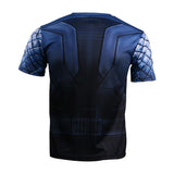 2017 Movie Thor 3 Ragnarok Chris Heimsworth T-shirt Short Sleeve Tee Superman Polyester Man Boy Cosplay Halloween Party - bfjcosplayer