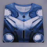 2017 Movie Thor 3 Ragnarok Chris Heimsworth T-shirt Short Sleeve Tee Superman Polyester Man Boy Cosplay Halloween Party - bfjcosplayer