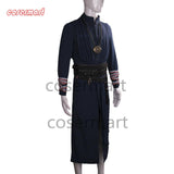 2016 Marvel Movie Doctor Strange Costume Ring Necklace Cosplay Steve Full Set Costume Robe Halloween Costume - bfjcosplayer