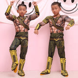 2018 Aquaman Cosplay Arthur Curry Costume Children Marvel Superhero Jumpsuit Dressed Costume Christmas Gift Halloween Party Prop - bfjcosplayer