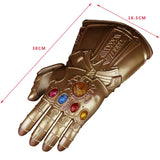 1:1 Thanos Infinity Gauntlet Avengers Infinity War Gloves With Led Light Cosplay Thanos Glove Halloween Party Props Deluxe - bfjcosplayer