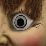 2019 The Conjuring Annabelle Mask Latex Cosplay Halloween Scary Movie Adult Mask Props - bfjcosplayer