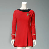 Star Trek TOS The Original Series Uniform Female Duty Dress Cosplay Costumes