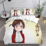 Rent A Girlfriend Season 2 Bedding Sets Duvet Cover Halloween Cosplay Comforter Sets