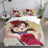 Rent A Girlfriend Season 2 Bedding Sets Duvet Cover Halloween Cosplay Comforter Sets