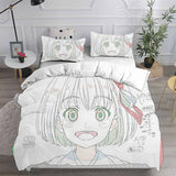 Lycoris Recoil Bedding Sets Duvet Cover Halloween Cosplay Comforter Sets