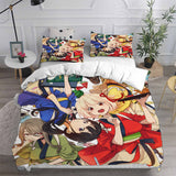 Lycoris Recoil Bedding Sets Duvet Cover Halloween Cosplay Comforter Sets