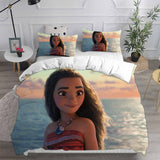 Moana Cosplay Bedding Sets Duvet Cover Halloween Comforter Sets