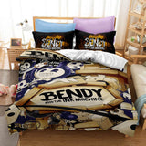 Bendy And The Ink Machine Bedding Set Cosplay Duvet Cover