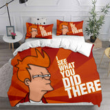 Futurama Cosplay Bedding Sets Duvet Cover Halloween Comforter Sets