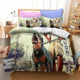 Grand Theft Auto Cosplay Bedding Duvet Cover Halloween Sheets Bed Set