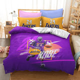 Kobe Black Mamba Cosplay Bedding Set Duvet Cover Halloween Bed Sheets