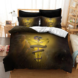 Kobe Black Mamba Cosplay Bedding Set Duvet Cover Halloween Bed Sheets