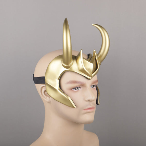 Loki Season 1 Cosplay PVC Helmet TV series Loki Halloween Props – Fanrek