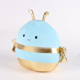 Squishmallows Queen Bee Plush Toy Soft Stuffed Gift Dolls for Kids Boys Girls