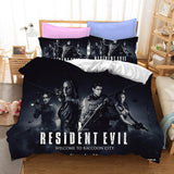 Resident Evil: Welcome to Raccoon City Cosplay Bedding Sets Duvet Cover Halloween Comforter Sets