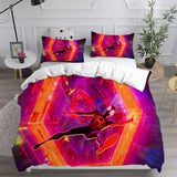 Spider-Man Into the Spider-Verse Cosplay Bedding Sets Duvet Cover Halloween Comforter Sets