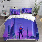 Spider-Man Into the Spider-Verse Cosplay Bedding Sets Duvet Cover Halloween Comforter Sets