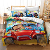 Cartoon Stitch Cosplay Bedding Duvet Cover Halloween Sheets Bed Set