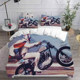 Stunt Star Evel Knieve Cosplay Bedding Sets Duvet Cover Halloween Comforter Sets