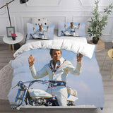 Stunt Star Evel Knieve Cosplay Bedding Sets Duvet Cover Halloween Comforter Sets