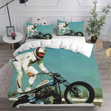 Stunt Star Evel Knieve Cosplay Bedding Sets Duvet Cover Halloween Comforter Sets