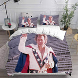 Stunt Star Evel Knieve Cosplay Bedding Sets Duvet Cover Halloween Comforter Sets