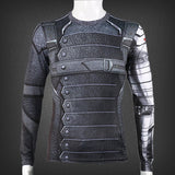 The Winter Soldier Bucky Barnes Cosplay T-shirt